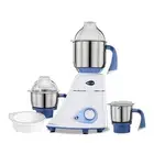 Preethi Blue Leaf Diamond MG-214, 750 Watt Mixer Grinder with 3 Jars Blue/White