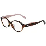 NEW Salvatore Ferragamo SF 2856A 214 Havana Eyeglasses 52mm with SF Case