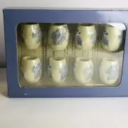 Pfaltzgraff Winter Frost Mini/Individual Salt & Pepper Shaker Sets (4) 8pcs
