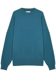 Extreme Cashmere N°246 Juna Cashmere-blend Jumper - Blue - One Size One Size