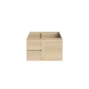 Forme Mont Albert 750 Wallhung Light Ash Vanity - Left Hand Drawers