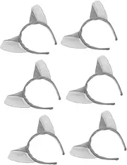 [QWDSGFWS] 6pcs animal headband Wolf Ear Headpiece ear headband bunny ears hairband Cosplay Hair Accessories hair accessories party favor cloth Cartoon man birthday party supplies/586