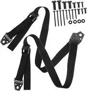 Sosoport 2Pcs Tip Straps for Tv Furniture Safety Protection Straps for Secure Cabinet Bookshelf and Stability Easy Installation Heavy Duty Design