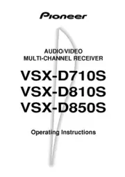 Pioneer VSX-D810 Receiver Owners Manual