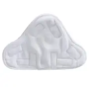 Steam Mop H20 H2O Microfiber For X5 Stick On White Washable Cleaning Pads 2x