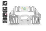 Bubbli Interactive 14-Sided Baby Playpen (Car)