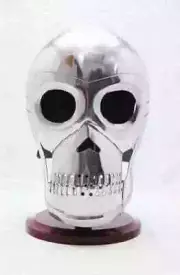 Full-Face Armor Replica Knight Gift Metal Antique Medieval Skeleton Skull Helmet