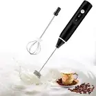 Electric Coffee Milk Frother Whisk Egg Beater USB Rechargeable Handle Mixer