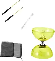 LeeQinersw Chinese Diabolo Set Juggling Toy Enhancing Coordination with Double Headed Design, L