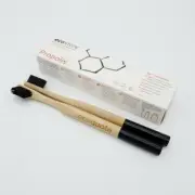 ecostore Propolis Toothpaste Set 2 x Bamboo Toothbrush Handmade Eco-Friendly