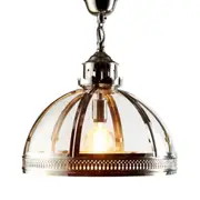 Winston 1 Light Pendant Shiny Nickel Medium - ELCITFR3790SH