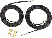 Generic GT2 Timing Belt 6mm Width + Rubber Material Fit for Ender 3 1 Piece