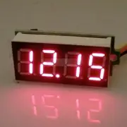 DC 0-33V Red 0.36" LED 4 Digit Digital Voltmeter Voltage Panel Meter