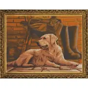 Nova sloboda CD3136 Dog Labrador Embroidery Counted