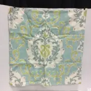 Pottery Barn Joyce Ikat Decorative Sofa Chair Throw Pillow COVER 24" Teal Green