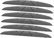 Zerodeko 6pcs Collision Car Door Edge Guards Thickened Self Adhesive Bumper Protector Strips Fit for Suvs and Pickup Trucks Enhances and Safety
