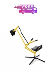Metal Kids Sandpit Digger - Ride On Excavator Beach Outdoor Toy - Free Shipping