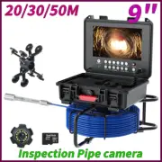 9 inch Drain Sewer Inspection Pipe camera Borescope camera Self-Leveling 512HZ