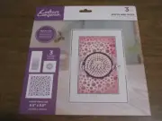 CRAFTERS COMPANION SPOTS AND DOTS STENCIL SET LARGE SIZE
