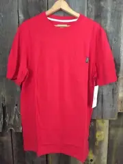 QUIKSILVER SUMMER TEETH Dane Reynolds Red Tee T-Shirt Square Chest - Large