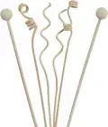 6Pcs Reed Diffuser Sticks, Natural Rattan Wood Sticks Essential Oil Aroma Diffus