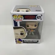 Funko Pop! Vinyl: Stranger Things - Eleven with Eggos #421 NIB
