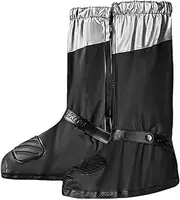 5 Rain Boots Covers for Shoes | Cycling Rain Boots for Men,Non-Slip Outdoor Walking Gear Rain Boot Shoe Covers for Men and