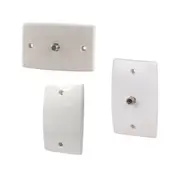 [Jaycar] Wall Plate (71x115mm) - TV Socket