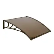 Glasshaus 1 x 1.5M Window Awning Door Awning Door Canopy Outdoor Patio Sun Shield DIY