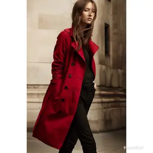 Burberry Sandringham Long coat Red 紅 風衣