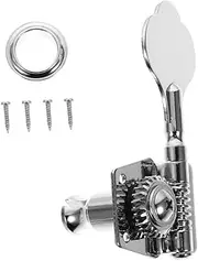 WHAMVOX Tuning Pegs for Bass Guitar String Button Tuner Metal Guitar Part Easy Installation