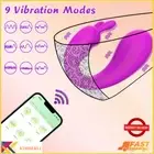 Wearable Vibrator APP Control Clitoris G Spot Stimulator Dildo Sex Toy For Women