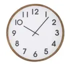 Amalfi Leonard Large Wall Clock Decorative Quartz Battery Operated Clock 41.5cm