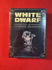 White Dwarf 2009 Limited Edition Subscription Miniature, New & Unopened