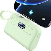 Portable Charger, Mini Power Bank, 12000mAh Phone Charger, Compact Battery Pack for Android & iPhone, Battery Bank Compatible for USB C Devices/iPhone 16/15/14/13/12/11 Series