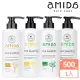 【Amida 蜜拉】新升級有機洗髮精500ml(雪絨花/積雪草/綠茶/香檳)