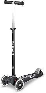 Maxi Micro Deluxe Eco LED Kids 3-Wheel Scooter
