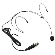 Headset Microphone For AKG/Samson Wireless TA3F Mini XLR Omnidirectional System