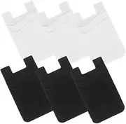 CHILDWEET Adhesive Phone Card Holder Wallet for Cell Phone Card Case for Credit Holder