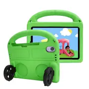 MCC Kids iPad mini (A17 Pro) 8.3-inch 2024 Shockproof Child Case Cover Apple mini7 Car Wheel 7th Gen [Green]