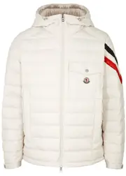 Moncler Berard Quilted Shell Jacket - White - 4 (UK42 / XL) 4 (UK42 / XL)