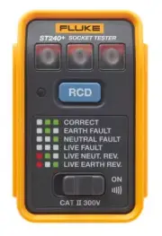 Fluke ST240+ RCD Socket Tester with Beeper | ST240+