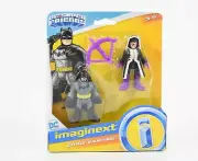 DC Super Friends Imaginext BATMAN & HUNTRESS Toy Figures Age 3-8 NEW
