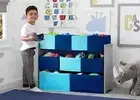 Toy Bins Organizer Storage Shelf Box Boxes Kids Children Playroom Bedroom Chest