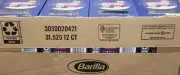 NEW FULL CASE Barilla Snowfall Pasta Limited Edition Snowflake Shape 12 Boxes