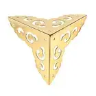 Brass Triangle Table Chair Cabinet Couch Legs Cabinet Cupboard Table Wardrobe