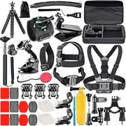 For Go Pro Hero Action Camera Accessory Kit - 50 in 1