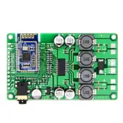 Bluetooth 5.0 Power Amplifier Board 2x15W/10W Support AUX Audio Input Serial