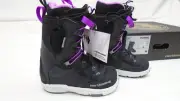 NORTHWAVE DOMINO SL WOMENS SNOWBOARD BOOTS SIZE 5.5 BLACK/PURPLE 70808102