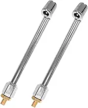 MOLUCKFU Efficient Car Motorcycle Tire Inflation Heavy Duty Air Chuck Nozzles Quick Connect Metal Construction Easy to Use